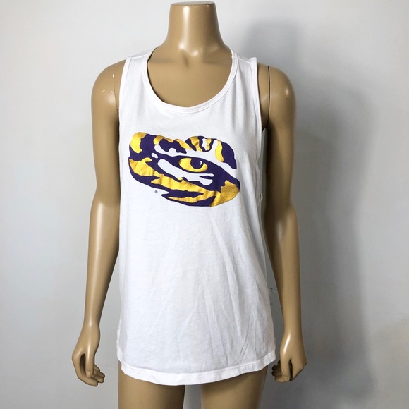PINK Victoria's Secret Tops - Victoria’s Secret PINK geaux tigers LSU tank top